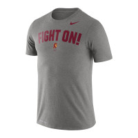 USC Trojans Men's Nike Fight On! Dri-FIT Cotton Phrase T-Shirt